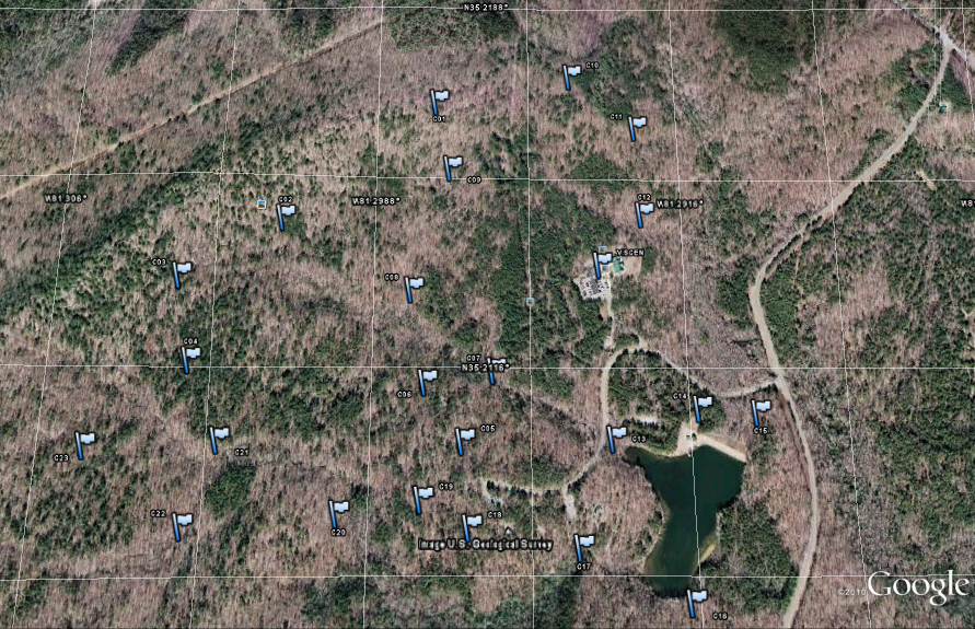 CM Orienteering Google Earth